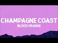 Blood Orange Champagne Coast Lyrics