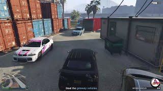 Gta5 online: stealing Sultan classic diamond casino heist @3