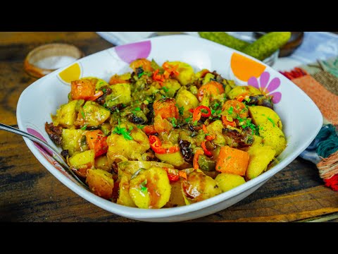 German Potato Salad Recipe with Bacon | NO Mayonnaise!