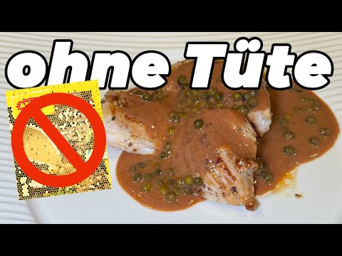 Pfefferrahmsoße ohne Tüte ... ganz einfach