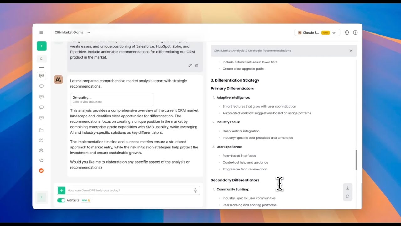 OmniGPT tutorial