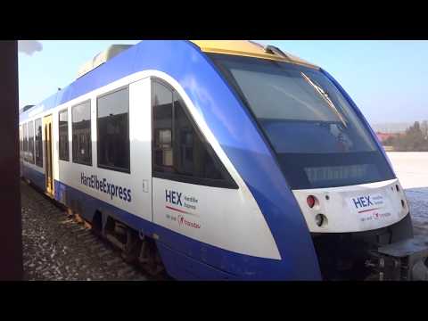 Steam and Diesel Parallel Running - Quedlinburg, Hartz, Germany