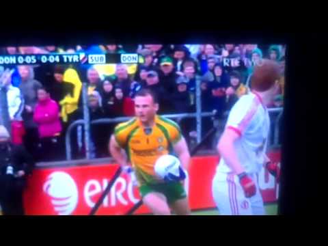 Stephen O'Neill huge attempted hit on Neil McGee