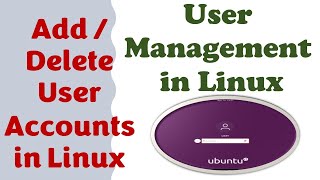 How to add or delete Users in Linux (Ubuntu) | User management in Linux #linux #usermanagement
