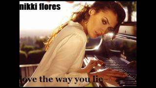 love the way you lie - nikki flores COVER.