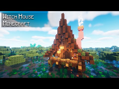Minecraft: How to build a Witch House | Tutorial