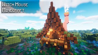 Minecraft: How to build a Witch House | Tutorial