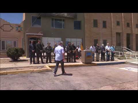 Stephen A. Sandlin Memorial Police Station Dedication