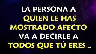 Mensaje De Los Ángeles para Hoy ❤️LA PERSONA A QUIEN LE HAS MOSTRADO AFECTO VA A DECIRLE A TODOS ...