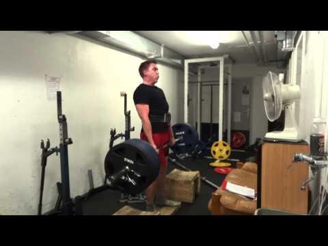 Carl Petter Sommerseth - 220kg Deadlift from box (10/2-12)
