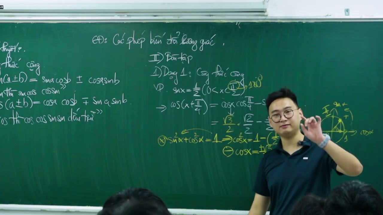(ZOOM) CÁC PHÉP BIẾN ĐỔI LƯỢNG GIÁC BUỔI 1