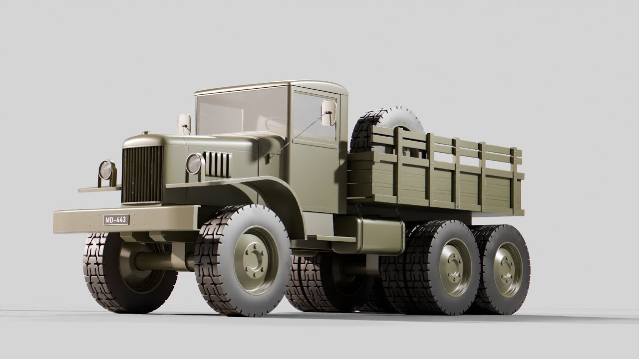 Utility Truck 3D Model