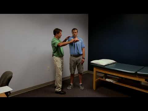 NEER Shoulder Impingement Sign