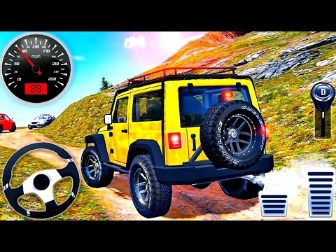 4x4 Offroad Jeep Driving Simulator 3D - Drive SUV 4x4 jeep Offroad Game - Android GamePlay