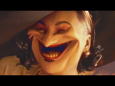 Lady Dimitrescu BUT 400% Facial Animations🤣| Resident Evil 8 Village Mods