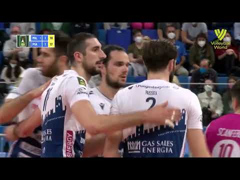 HIGHLIGHTS ALLIANZ POWERVOLLEY MILANO - GAS SALES BLUENERGY PIACENZA