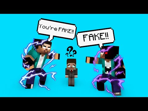 FAKE BAD HEROBRINE BABY BROTHERS XDJAMES, MONSHIEE, HAHA ANIMATION VS REAL HEROBRINE