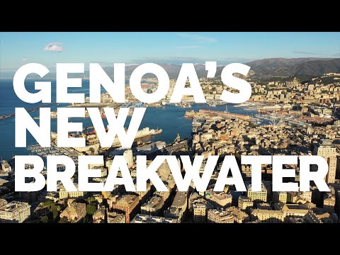 Genoa New Breakwater, the deepest in Europe