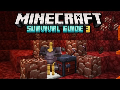 Pixlriffs - Netherite Upgrades & Ancient Debris! ▫ Minecraft Survival Guide S3 ▫ Tutorial Let's Play [Ep.33]