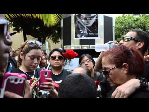 Sepelio de Jadiel "El tsunami" 16/5/2014