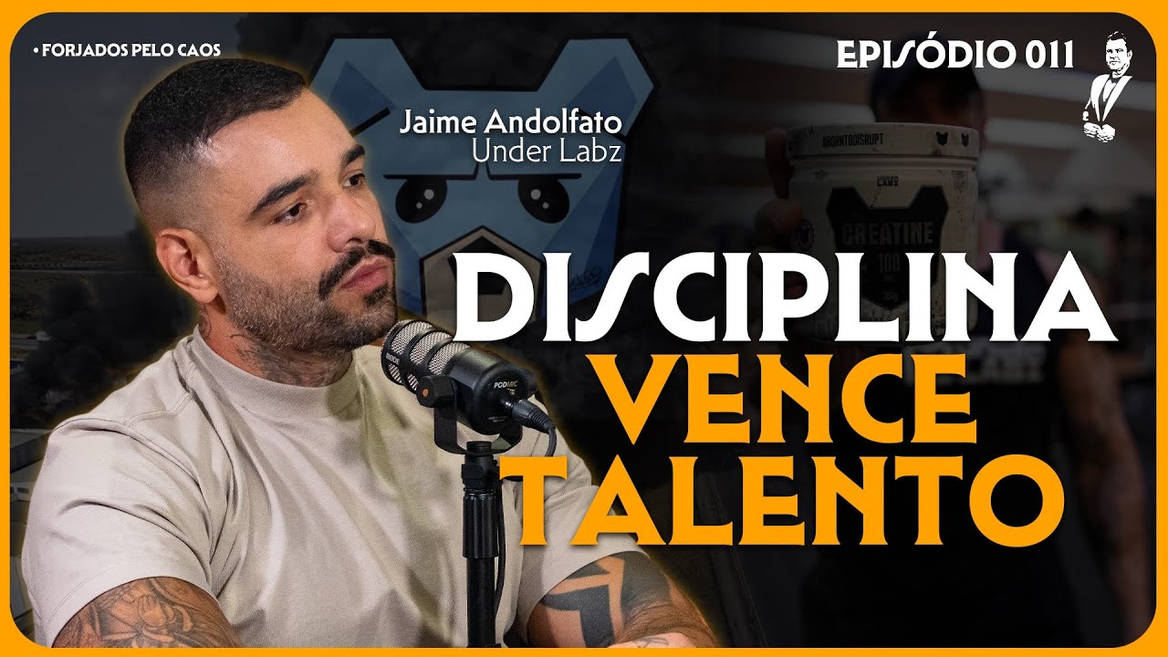 DISCIPLINA VENCE TALENTO: A História da Under Labz (Jaime Andolfato) O Padrinho Podcast #011