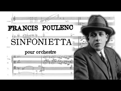 Francis Poulenc - Sinfonietta (1947) [Score]
