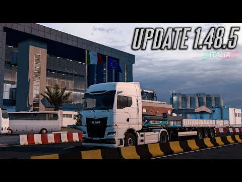 ETS2 New 1.48.5 Update - Updated Italia - Trieste