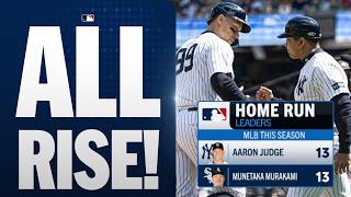 Aaron Judge is tied for the MLB LEAD with home run No. 13! ????‍⚖️ | MLB Highlights