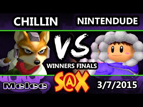 S@X Monthly - Liquid Chillin (Fox) vs. Nintendude (Ice Climbers) - SSBM Winners Finals - Melee