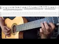 Strunz & Farah - "Dark Fire" (guitar solos) TABS ON-SCREEN