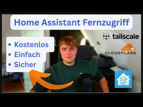 Home Assistant extern & sicher: Cloudflare & Tailscale–ohne Portfreigaben! (Schritt-für-Schritt)