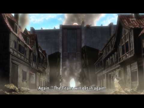 Attack on Titan (Shingeki no Kyojin) Episode 4 Ending Scene (High Quality)