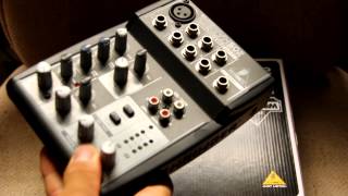 Video thumbnail for Behringer Xenyx 502 Mixer Unboxing by TTCgsgr