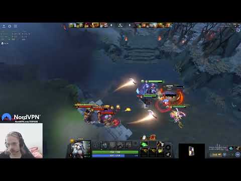 Topson's Perfect shards reverses the situation & his team gets 1st blood