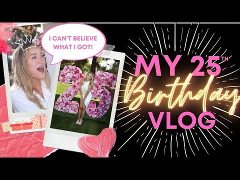 MY 25TH BIRTHDAY QUARANTINE STYLE *| OPENING BIRTHDAY GIFTS | DOING ALL MY FAVORITE THINGS