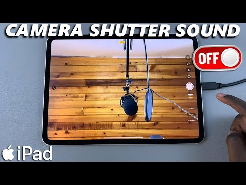 iPad: How To Turn Off Camera Shutter Sound | Disable Camera Shutter Sound
