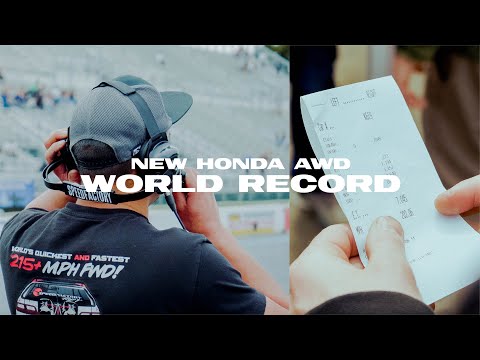 NEW Honda AWD World Record // SpeedFactory Racing 05.01.2022