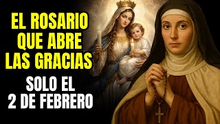 Fiesta de la Candelaria | Santa Teresa Revela el Rosario que Abre las Gracias