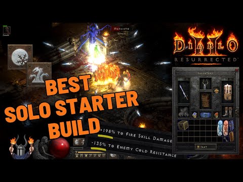 Diablo 2 Sorceress Guide: BEST SOLO BUILD │Season Start │BUDGET │Cold Fire Hybrid!🤑