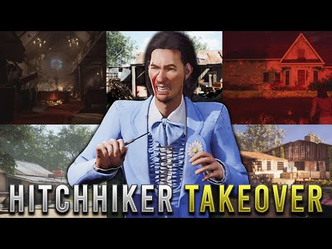 Playing Hitchhiker on EVERY Map - The Texas Chainsaw Massacre