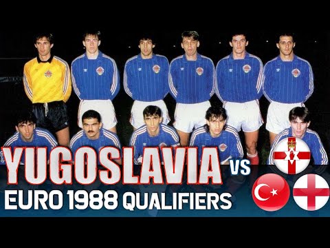 YUGOSLAVIA Euro 1988 Qualification All Matches Highlights | Road to West Germany