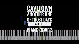 Cavetown - Another One of Those Days &amp; Juliet short piano cover | synthesia | instrumental