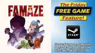 Famaze - The Friday FREE GAME Feature! Plus Some AQ3D Dailies