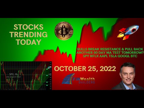 Stock market update for October 25, 2022