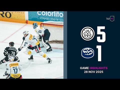 HC Lugano vs. HC Ambri Piotta - Game Highlights