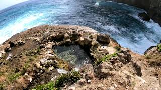 preview picture of video 'Once in Indonesia. Nusa Penida. Seganing waterfall'