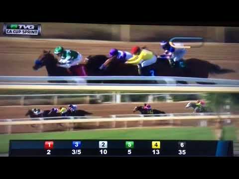 DONALD VALPREDO CAL - CUP SPRINT 1/27/18 - EDWARDS GOING LEFT !!!
