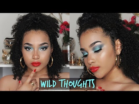 Rihanna "Wild Thoughts" Inspired Makeup Tutorial using ALL DRUGSTORE PRODUCTS!