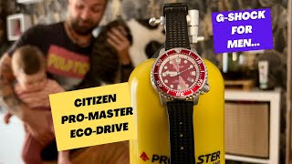 Citizen Pro-Master Eco-Drive, Aura höchster Zuverlässigkeit… Ein unkomplizierter Begleiter für je...