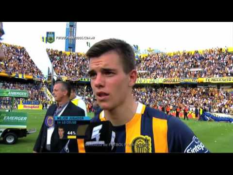 Lo Celso: "No se consiguió nada".Central 2 - Argentinos 0. Fecha 28. Primera División 2015. FPT.